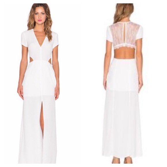 Lovers + Friends Dresses & Skirts - NWT Lovers & Friends Harper White Maxi Dress
